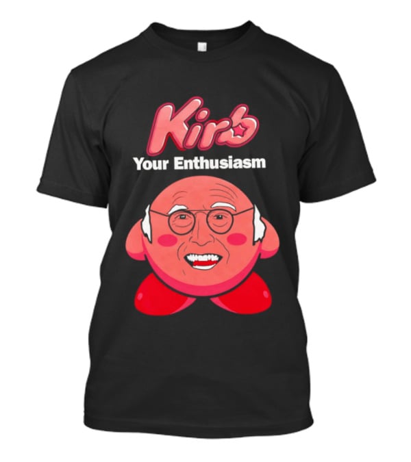 Kirb Your Enthusiasm Kirby Larry David T-Shirt