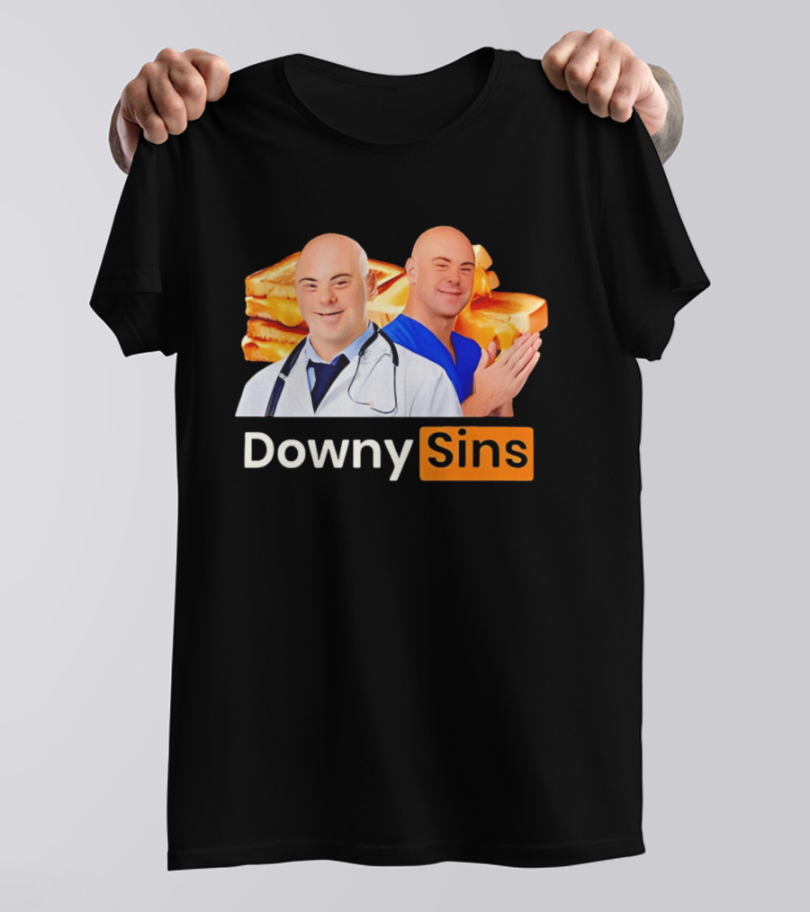 DownySins Meme Parody With Toast T-Shirt