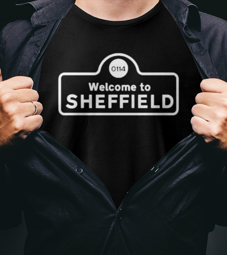 Richard Hawley Welcome To Sheffield 0114 T-Shirt