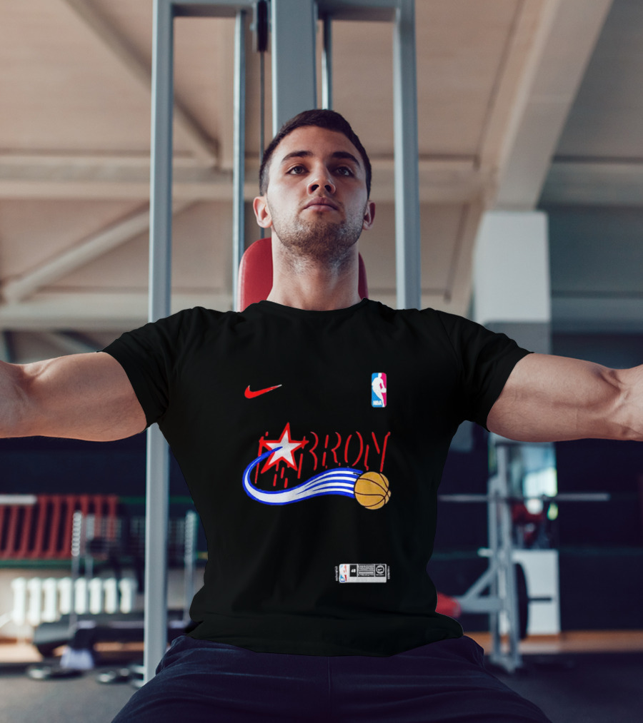 Nike NBA LeBron Star Basketball Graphic Philadelphia 76ers T-Shirt