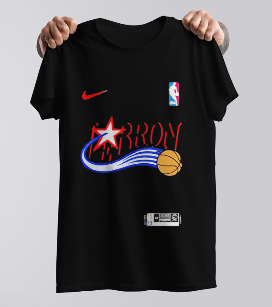Nike NBA LeBron Star Basketball Graphic Philadelphia 76ers T-Shirt