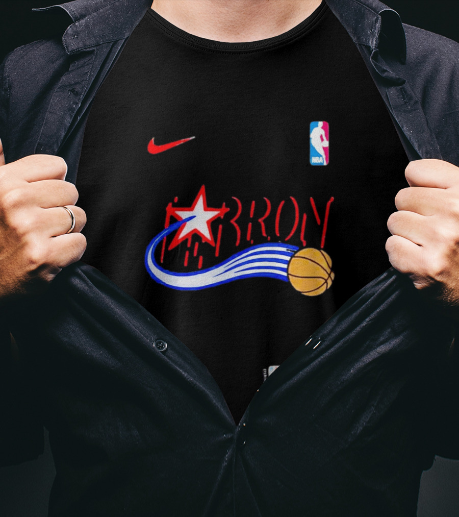 Nike NBA LeBron Star Basketball Graphic Philadelphia 76ers T-Shirt