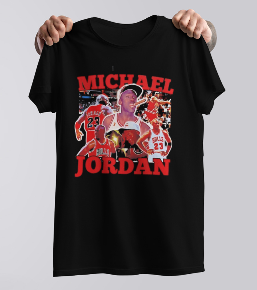 Michael Jordan 23 Bulls 90s T-Shirt