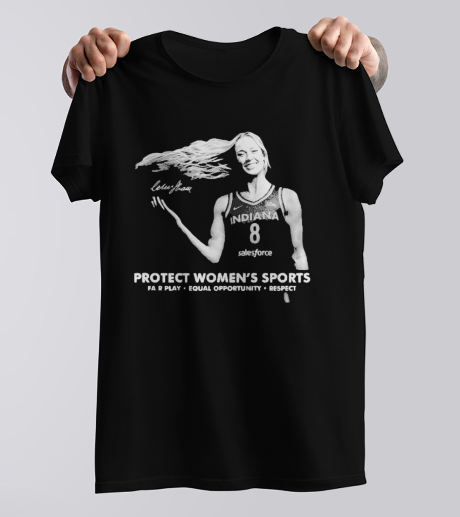 Sophie Cunningham Indiana Protect Women's Sports Fair Play Equal Opportunity Respect T-Shirt