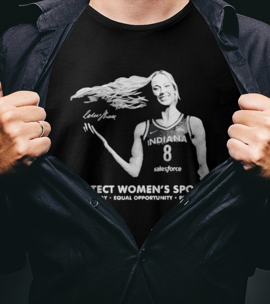 Sophie Cunningham Indiana Protect Women's Sports Fair Play Equal Opportunity Respect T-Shirt
