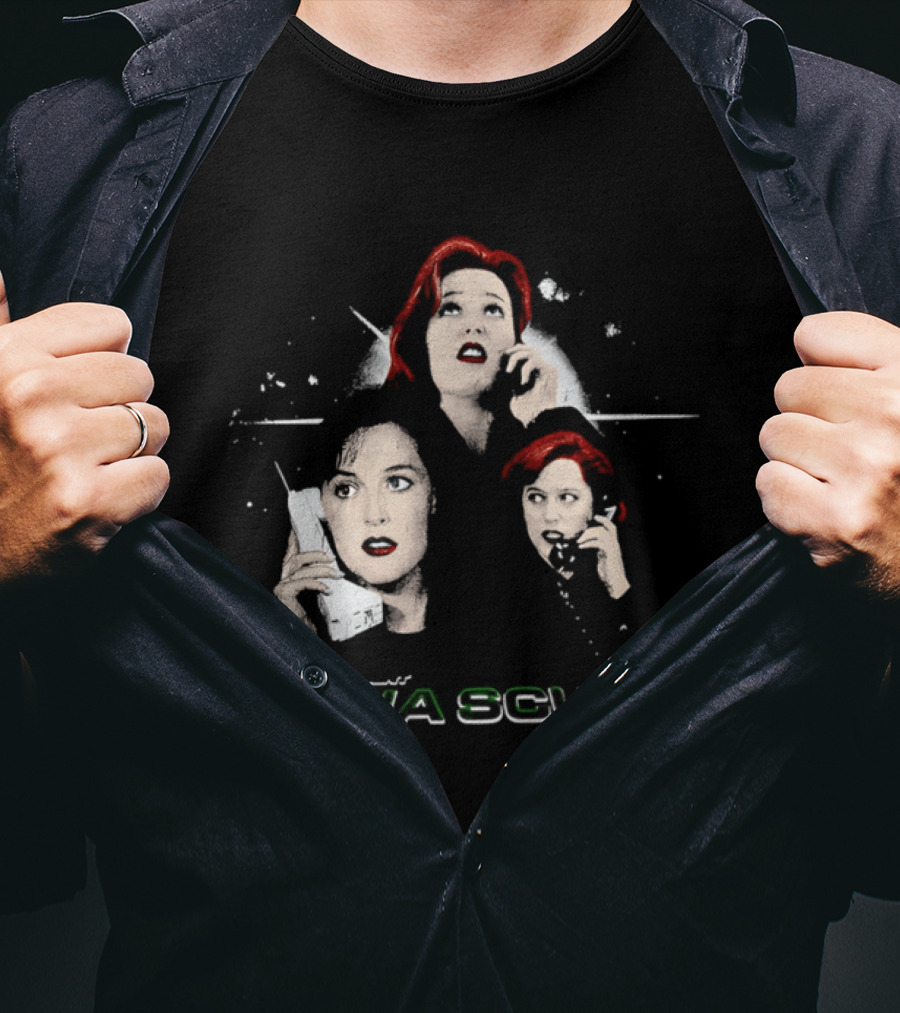 Dana Scully The X Files Iconic Scenes T-Shirt
