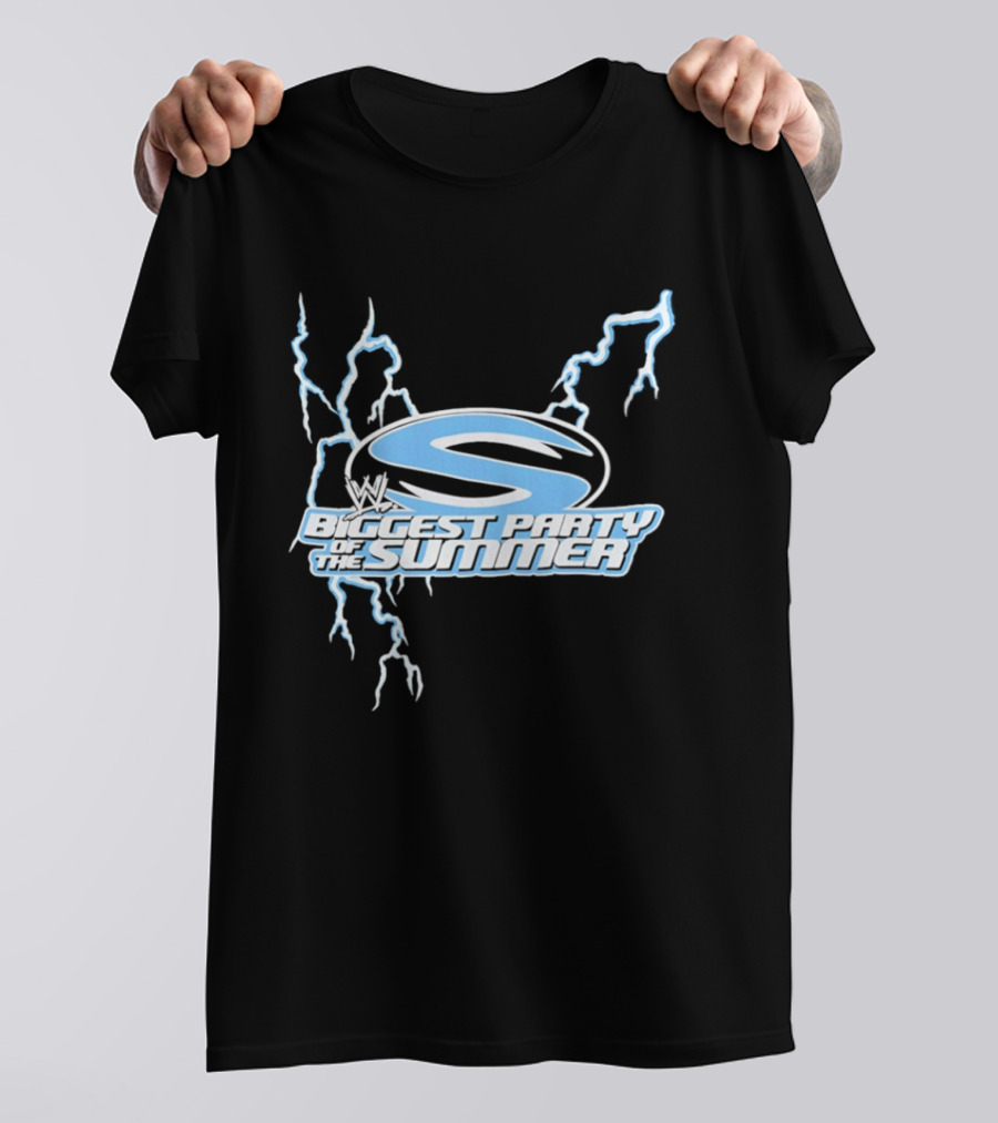 SummerSlam WWE Biggest Party Of The Summer 2026 Lightning Edition T-Shirt