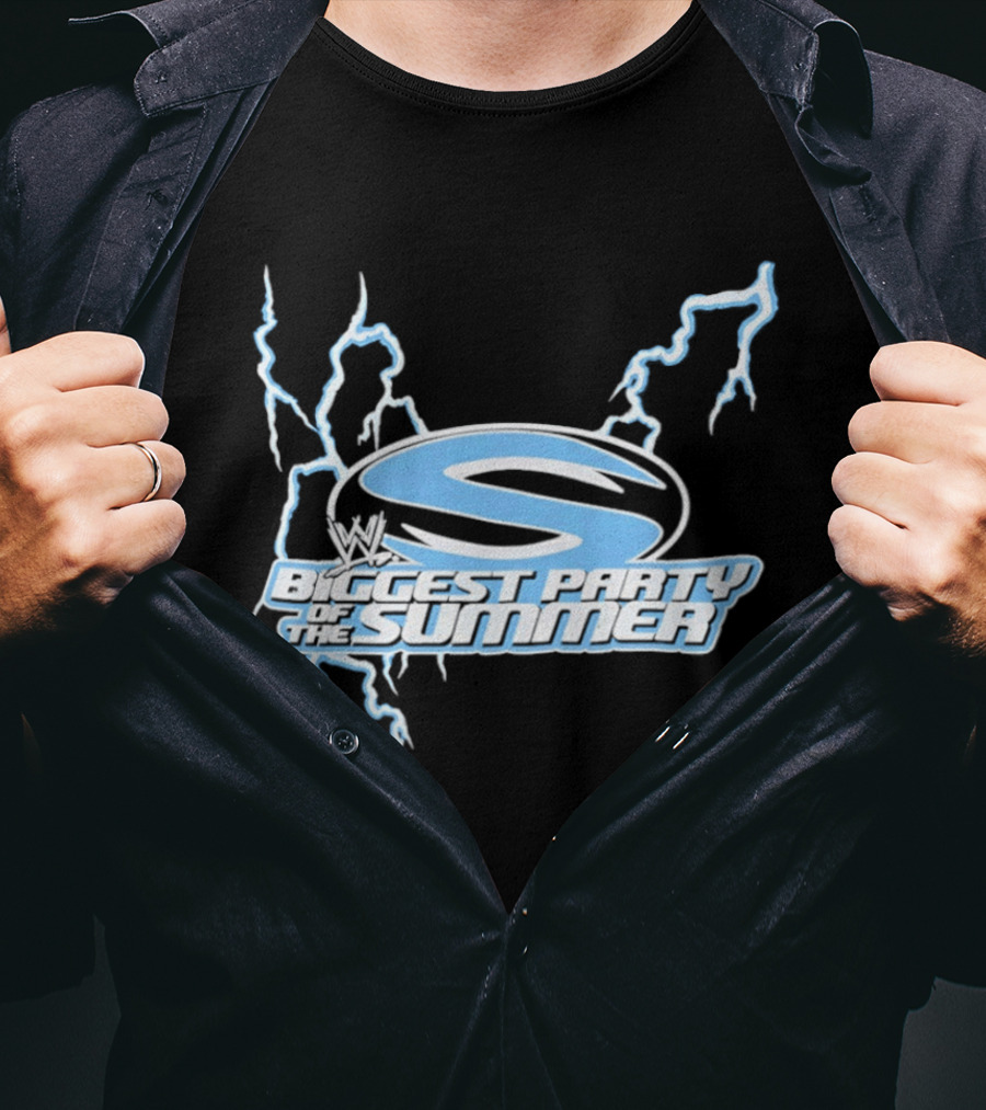 SummerSlam WWE Biggest Party Of The Summer 2026 Lightning Edition T-Shirt