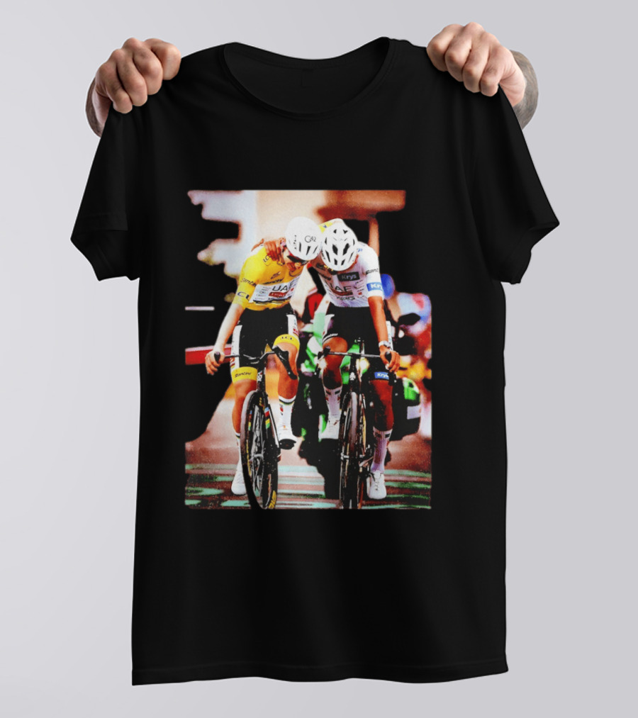 Tadej Pogačar Isaac Del Toro UAE Team Emirates Cycling 2026 T-Shirt