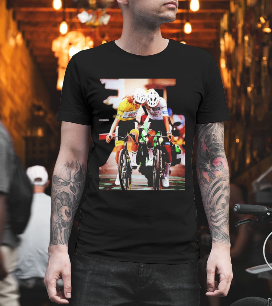 Tadej Pogačar Isaac Del Toro UAE Team Emirates Cycling 2026 T-Shirt