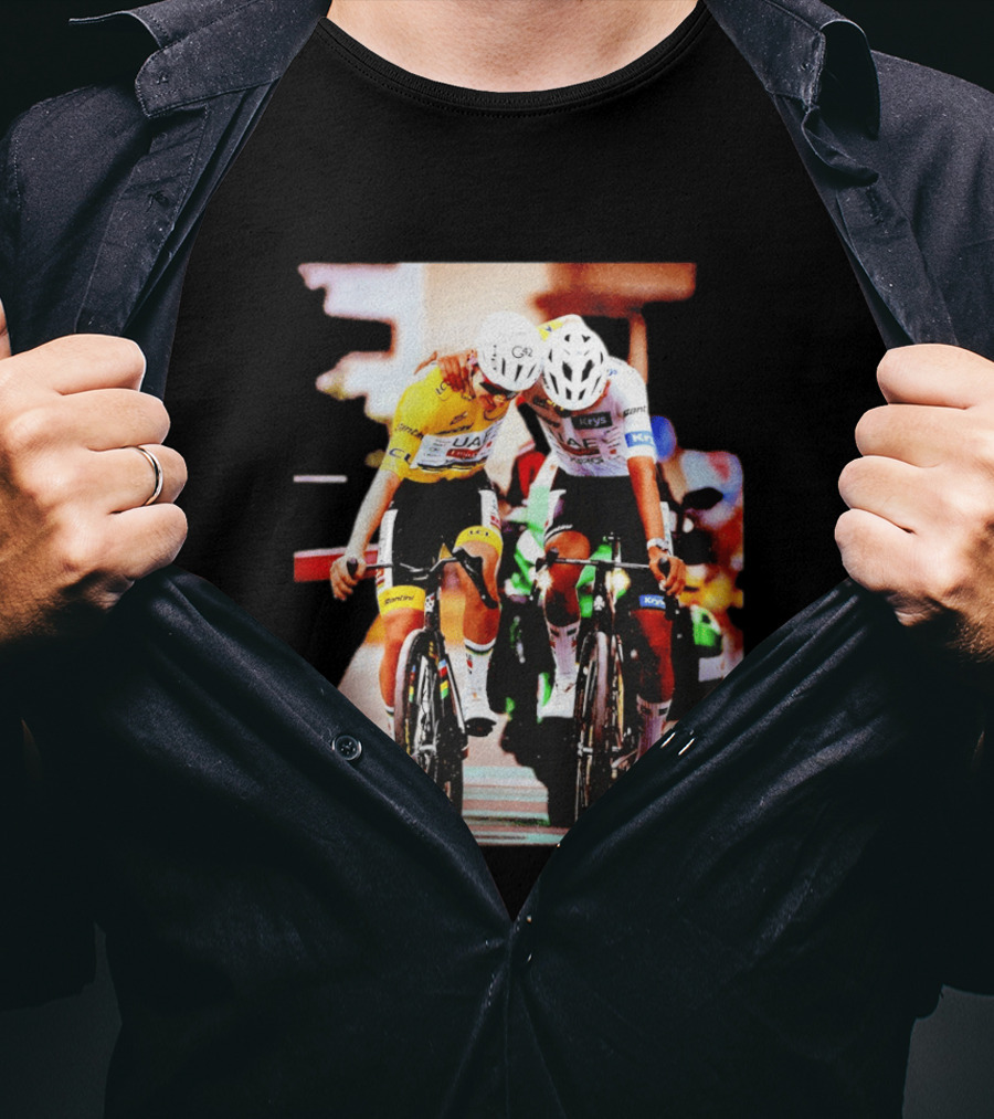 Tadej Pogačar Isaac Del Toro UAE Team Emirates Cycling 2026 T-Shirt
