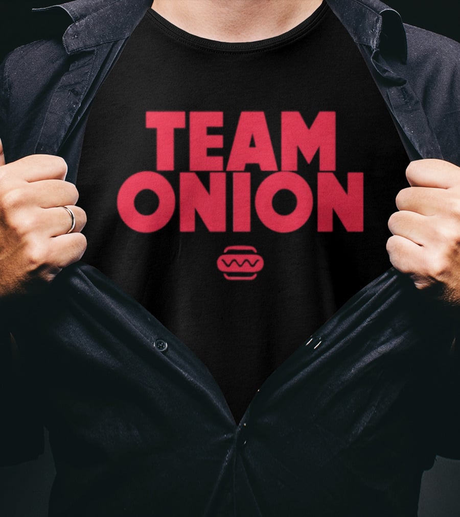 Team Onion Hot Dog Lovers Unite T-Shirt