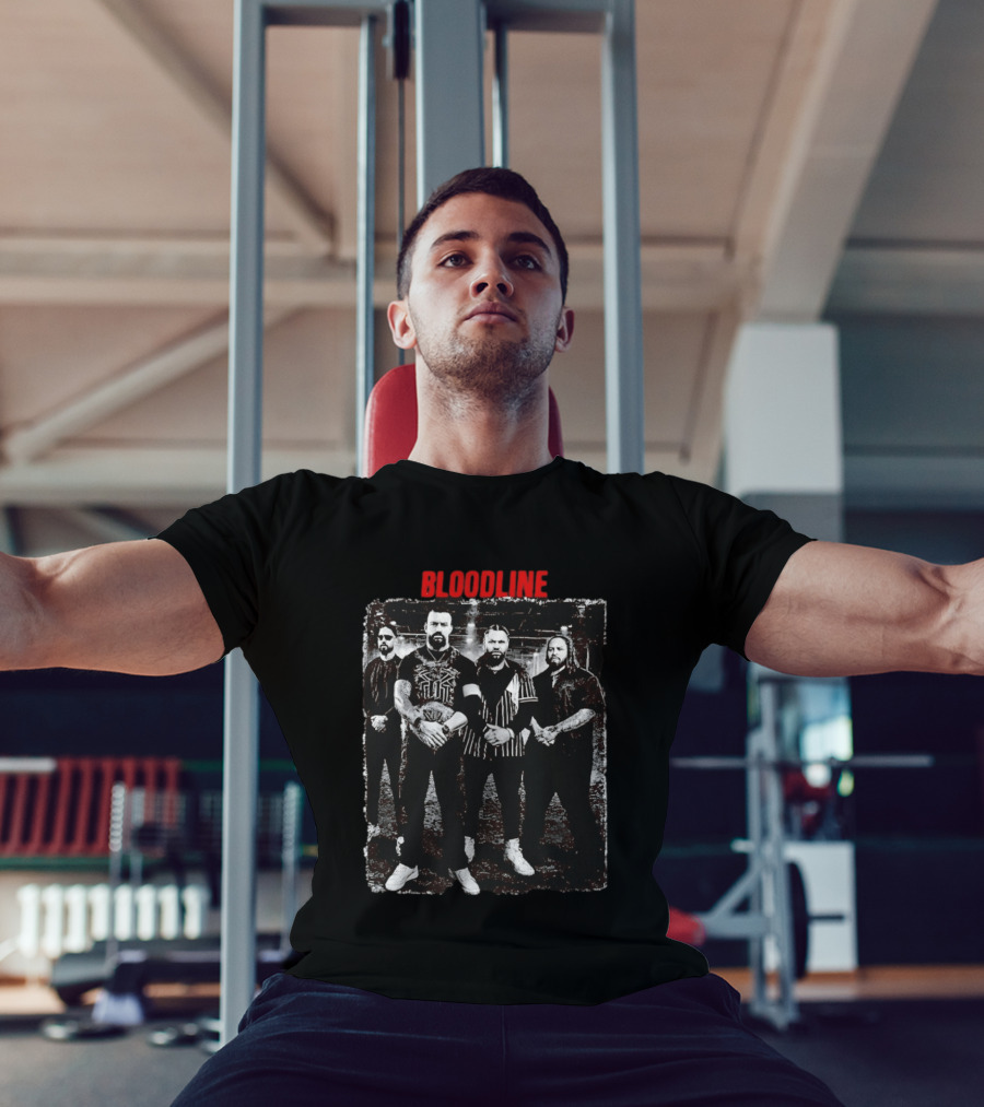 Bloodline WWE Wrestling Stable Featuring Roman Reigns T-Shirt
