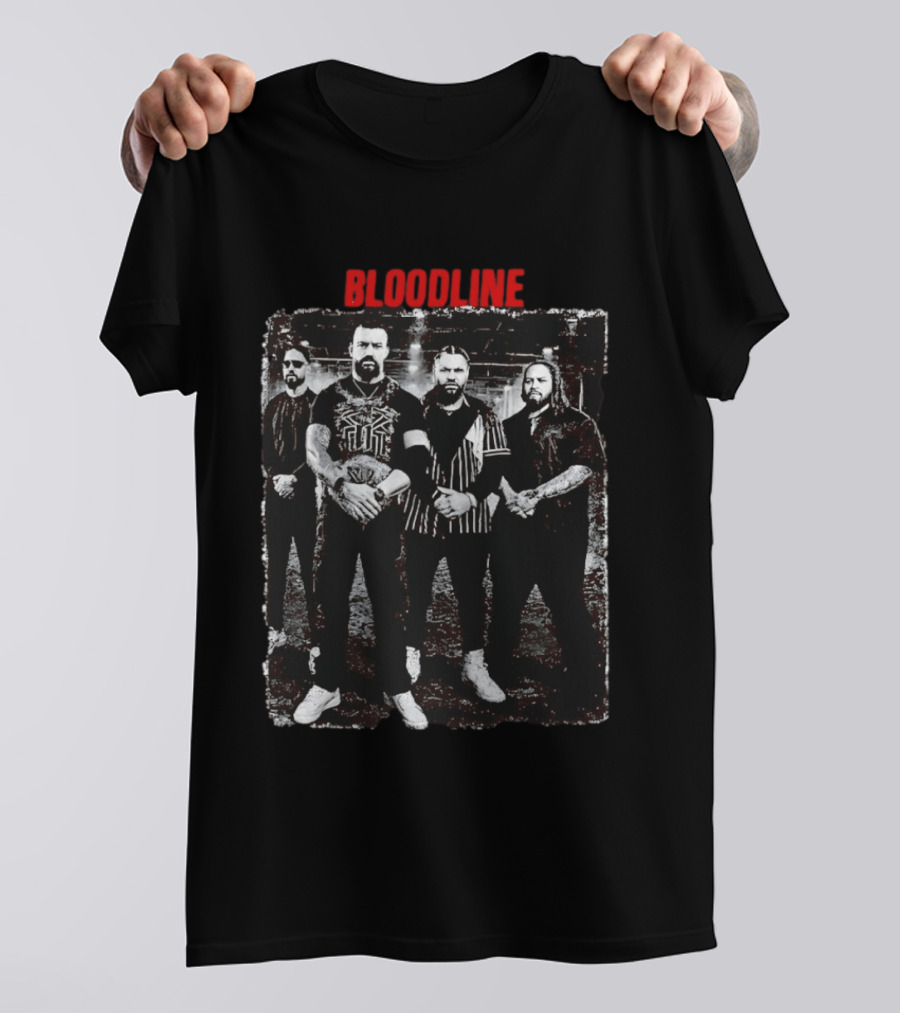 Bloodline WWE Wrestling Stable Featuring Roman Reigns T-Shirt