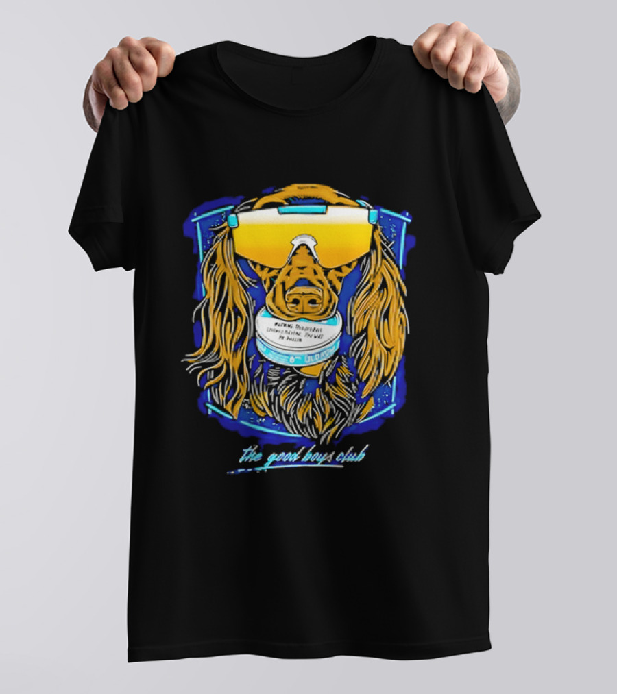 The Good Boys Club Dog Sunglasses Tin T-Shirt