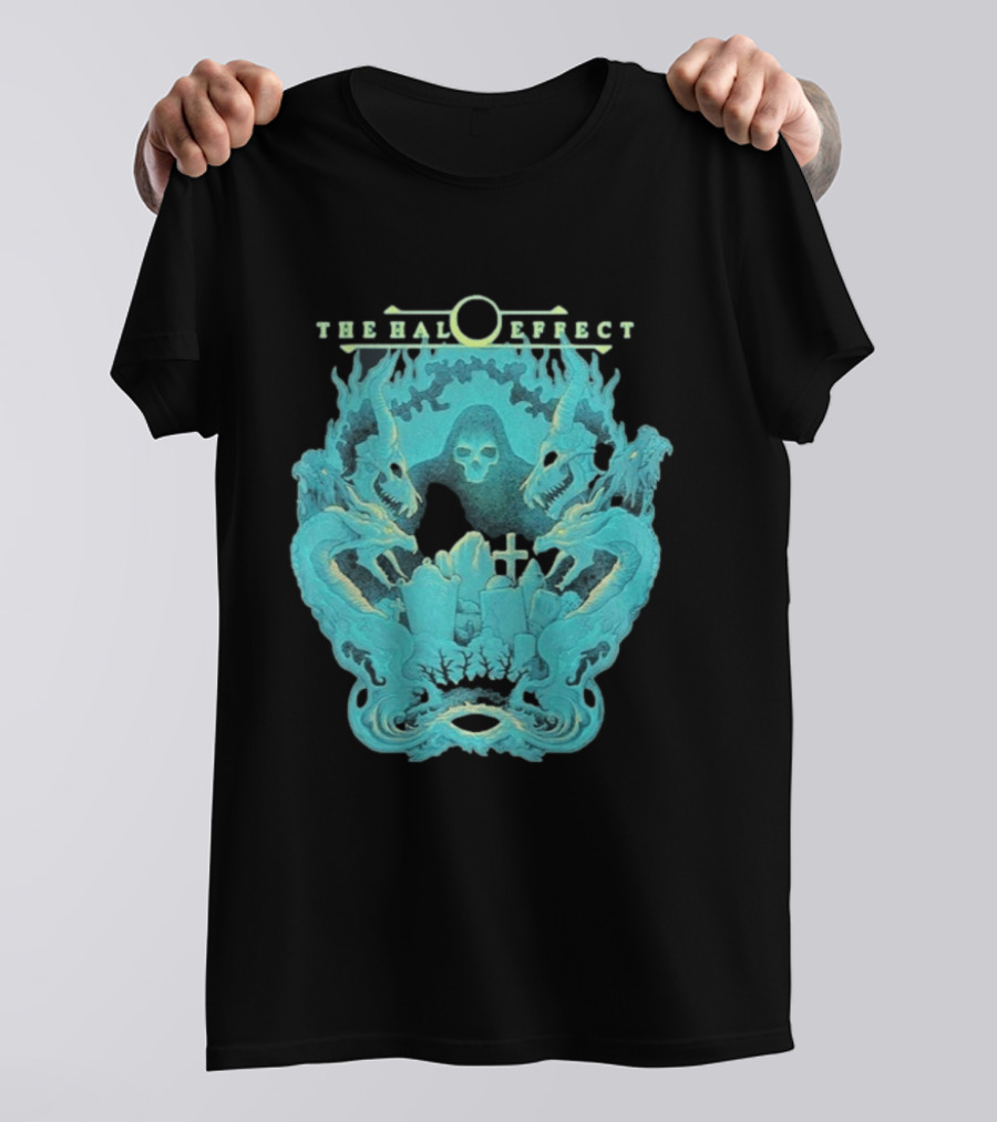 The Halo Effect Dragons Skull Fantasy T-Shirt