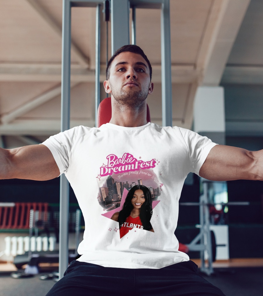 Barbie Dream Fest Angel Reese Atlanta Dream Basketball Barbie Finally Found Her Dream T-Shirt