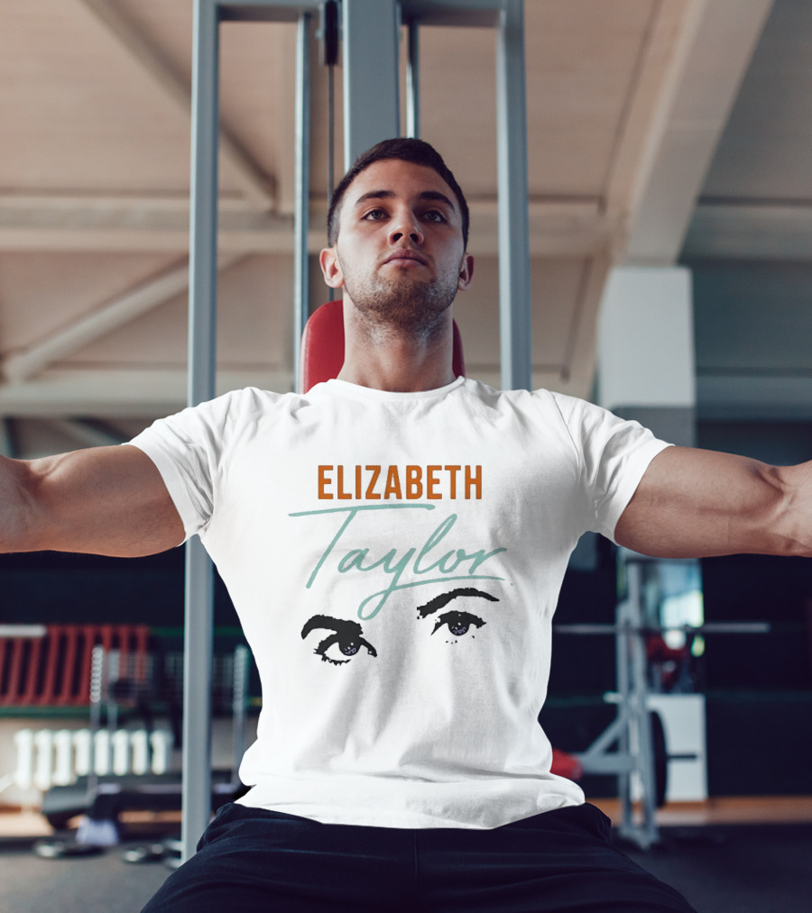 Elizabeth Taylor Iconic Eyes And Signature T-Shirt