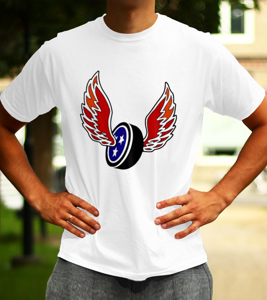 Joey Aguilar Knoxville Speed Three Star Winged Wheel T-Shirt