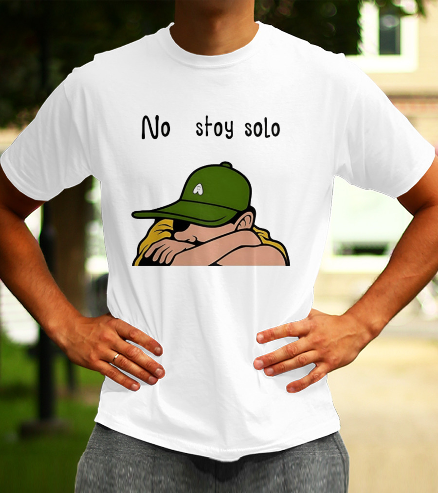 No Estoy Solo Anime Boy In Green Hat And Yellow T-Shirt