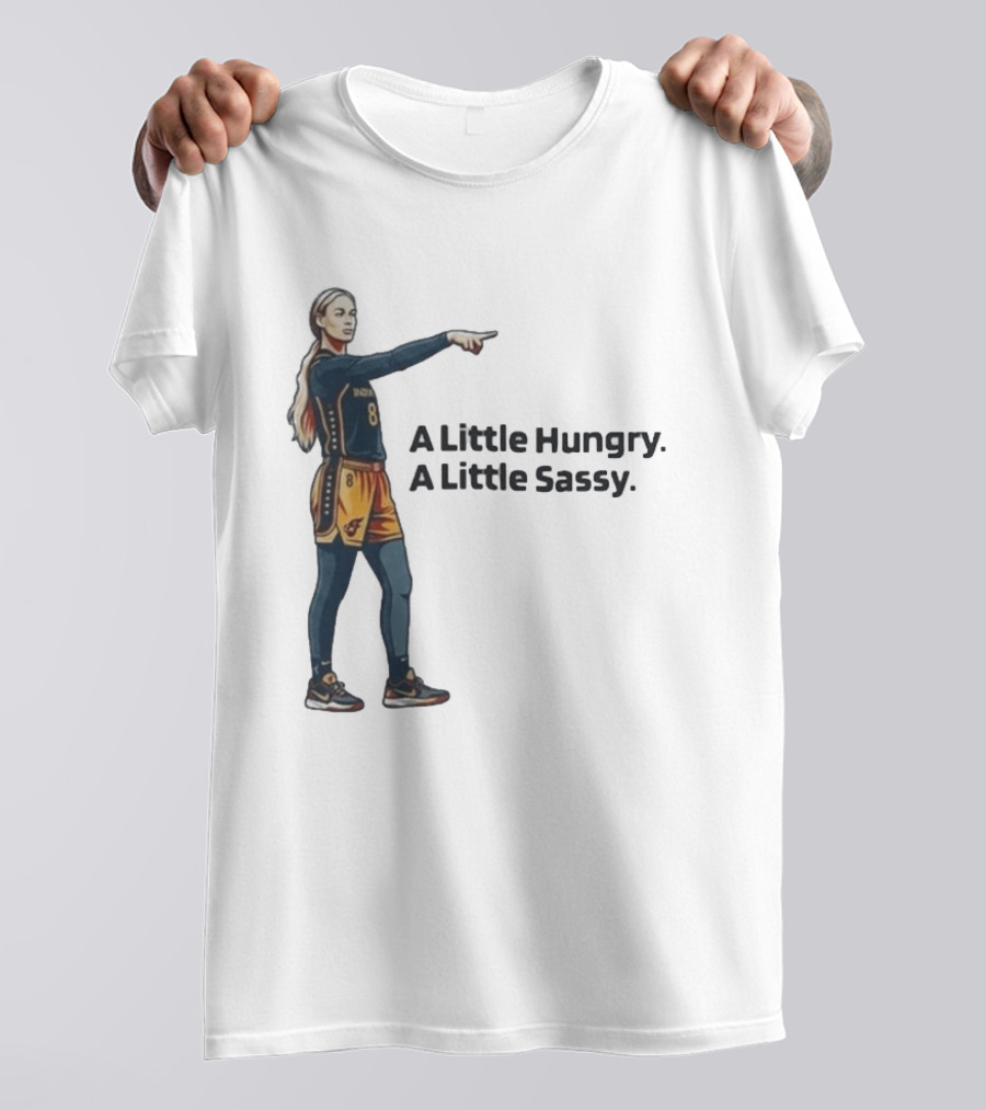 Sophie Cunningham A Little Hungry A Little Sassy Basketball T-Shirt