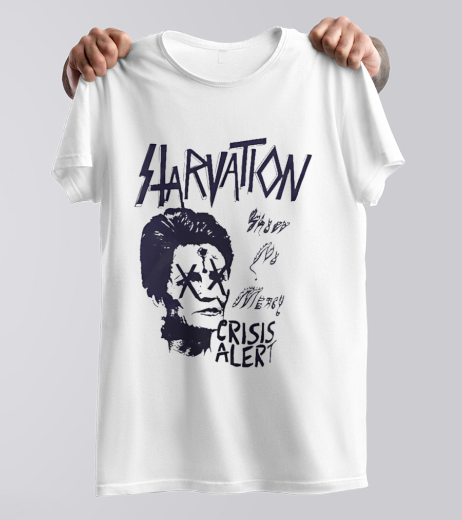 Starvation Sheer Mercy Crisis Alert T-Shirt