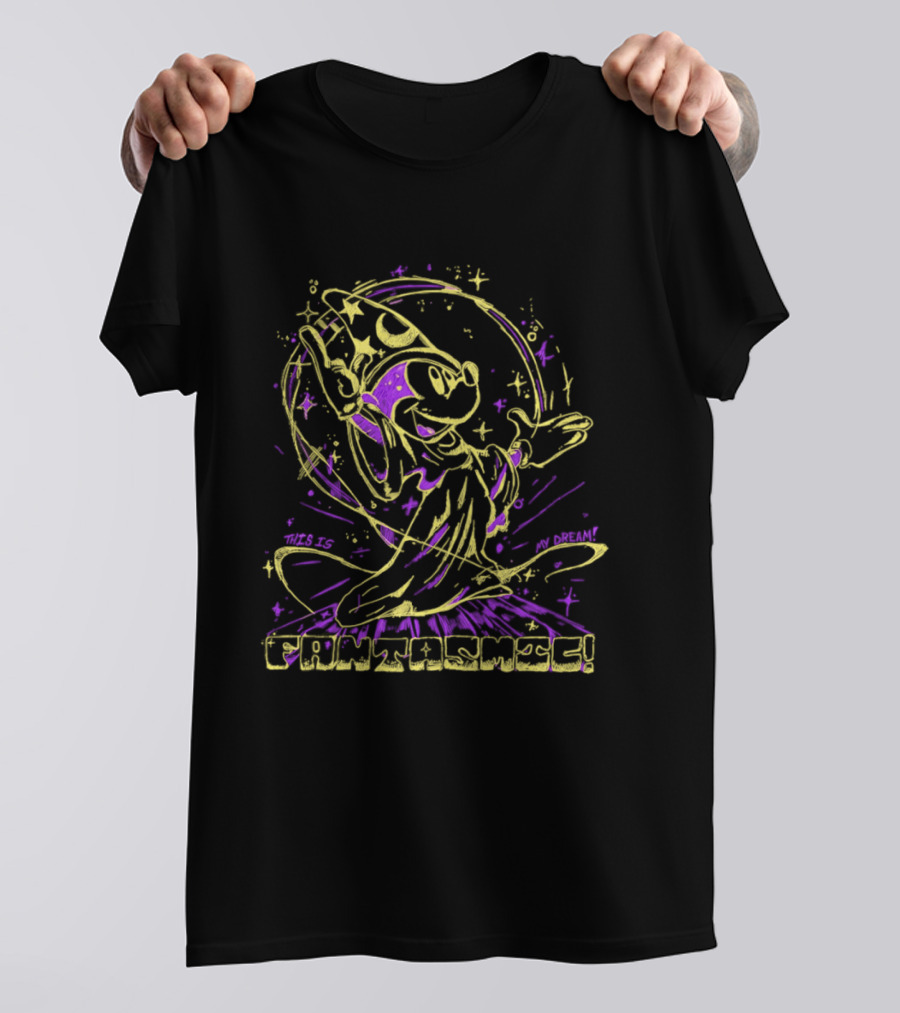 Dream Fantasmic Sorcerer Mickey Mouse T-Shirt