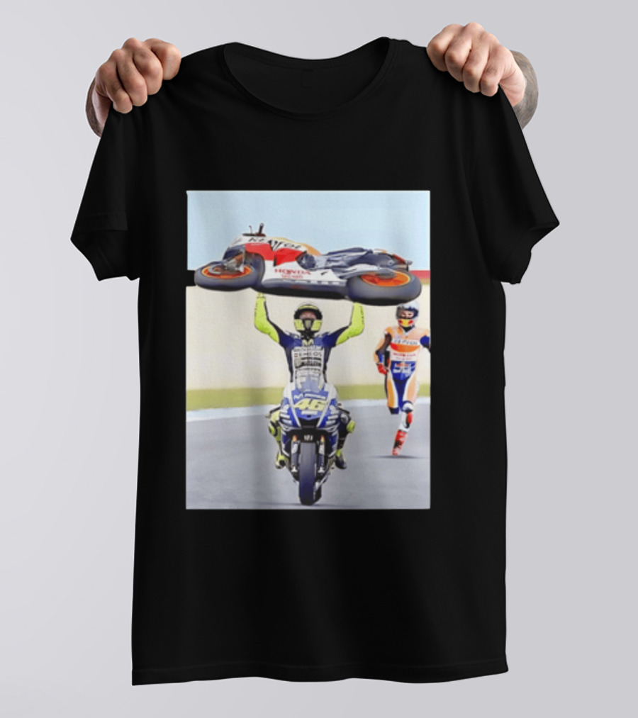 Valentino Rossi Honda MotoGP 46 Victory Celebration 2026 T-Shirt