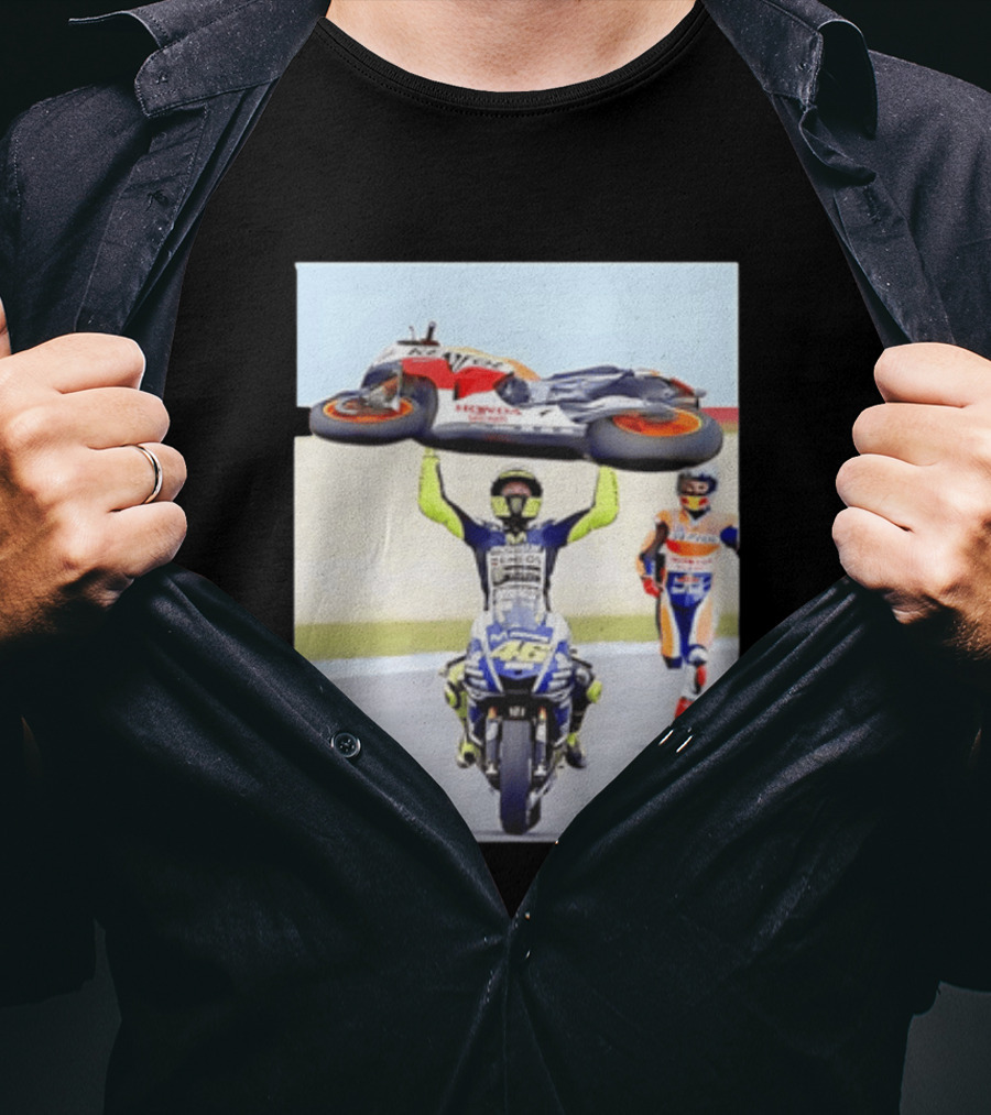 Valentino Rossi Honda MotoGP 46 Victory Celebration 2026 T-Shirt
