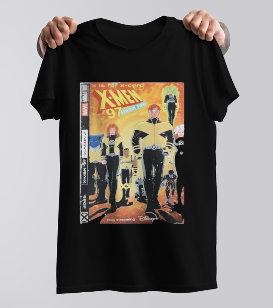 X Men 97 Season 2 X Corp Costumes Polaris Marvel Animation Disney Plus T-Shirt