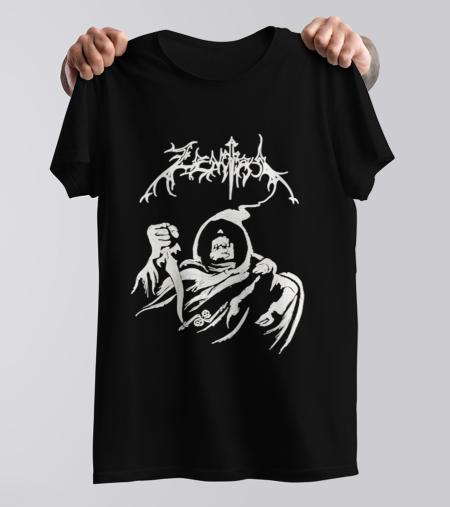 Zentihia Grim Reaper With Dagger T-Shirt