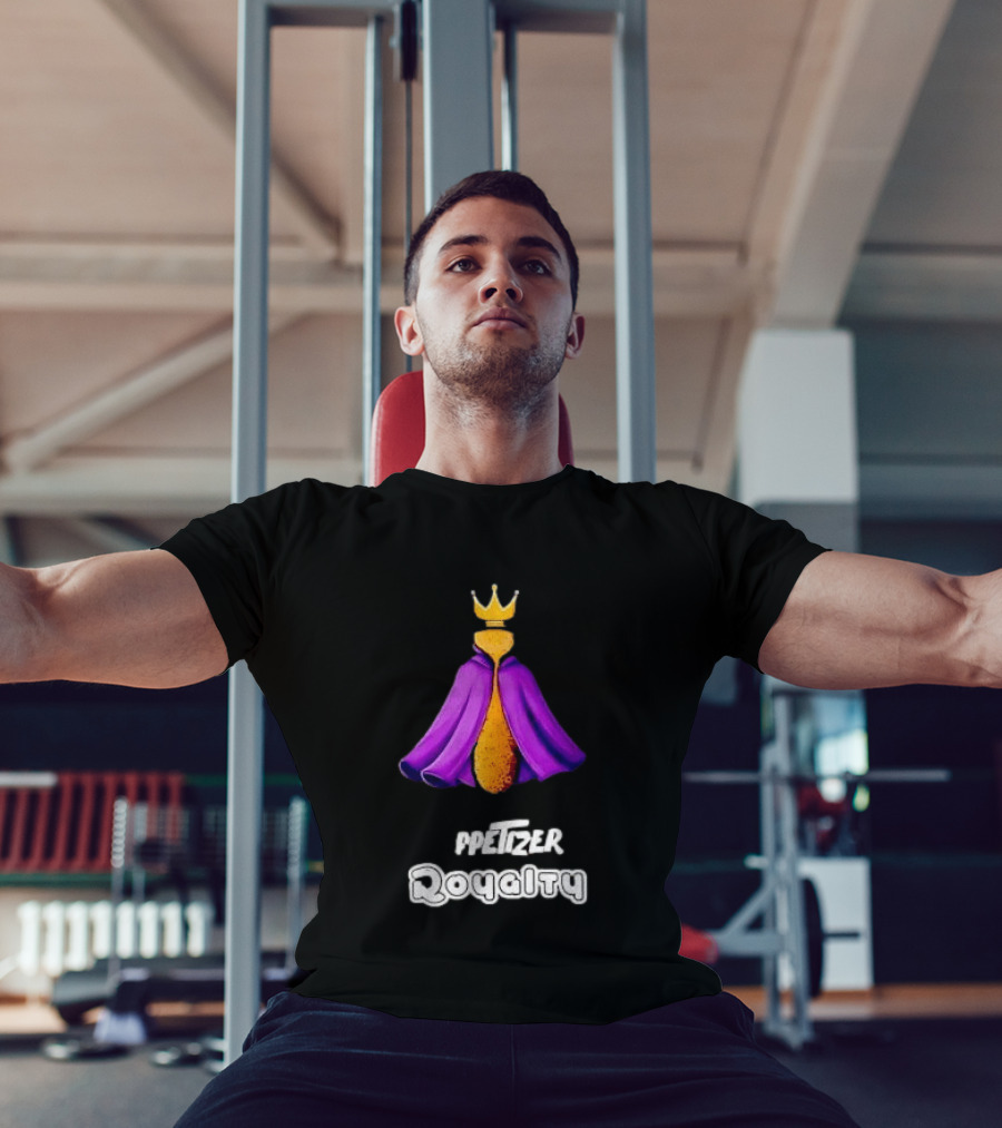 Crowned Nugget Appetizer Royalty Kingscape T-Shirt