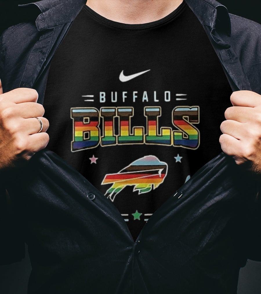 Accept Understand Love Buffalo Bills 2026 LGBT Pride Nike T-Shirt