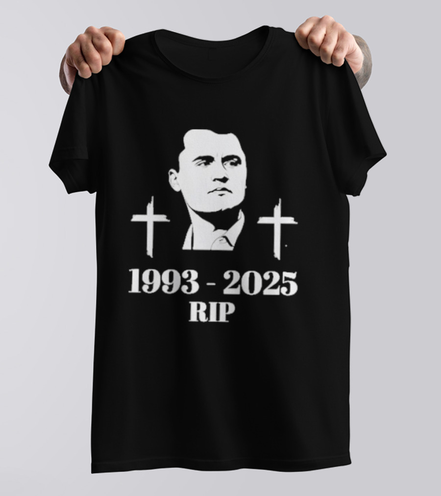 Charlie Kirk Rip 1993 2025 Memorial T-Shirt