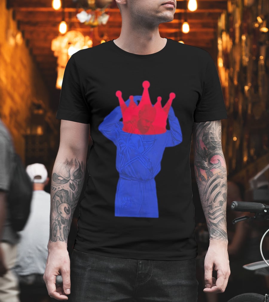 LeBron James NBA Finals 76ers King And Crown T-Shirt