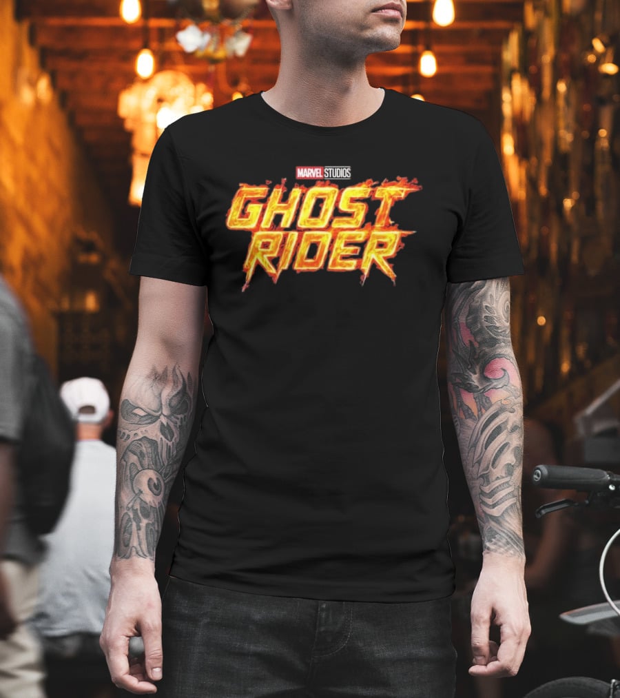 Marvel Studios Ghost Rider Flaming T-Shirt