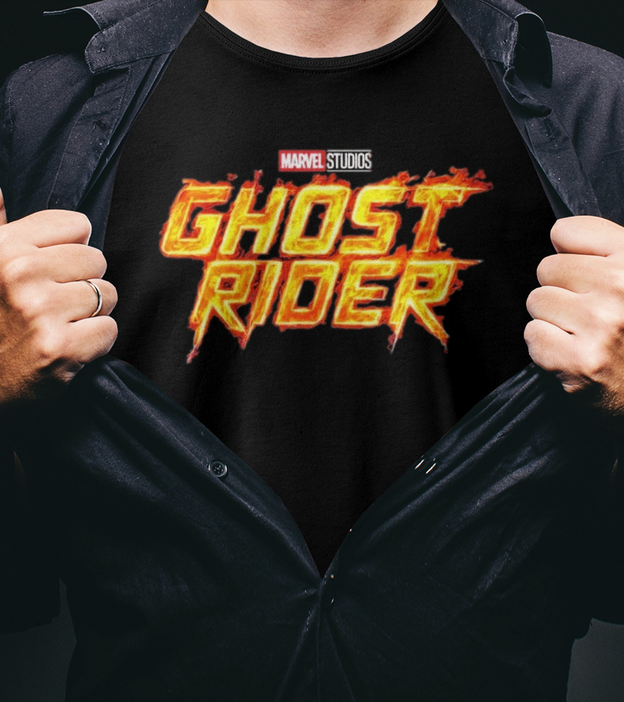 Marvel Studios Ghost Rider Flaming T-Shirt