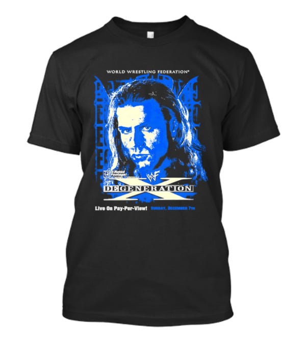 World Wrestling Federation DX Shawn Michaels D Generation X In Your House Pay Per View T-Shirt
