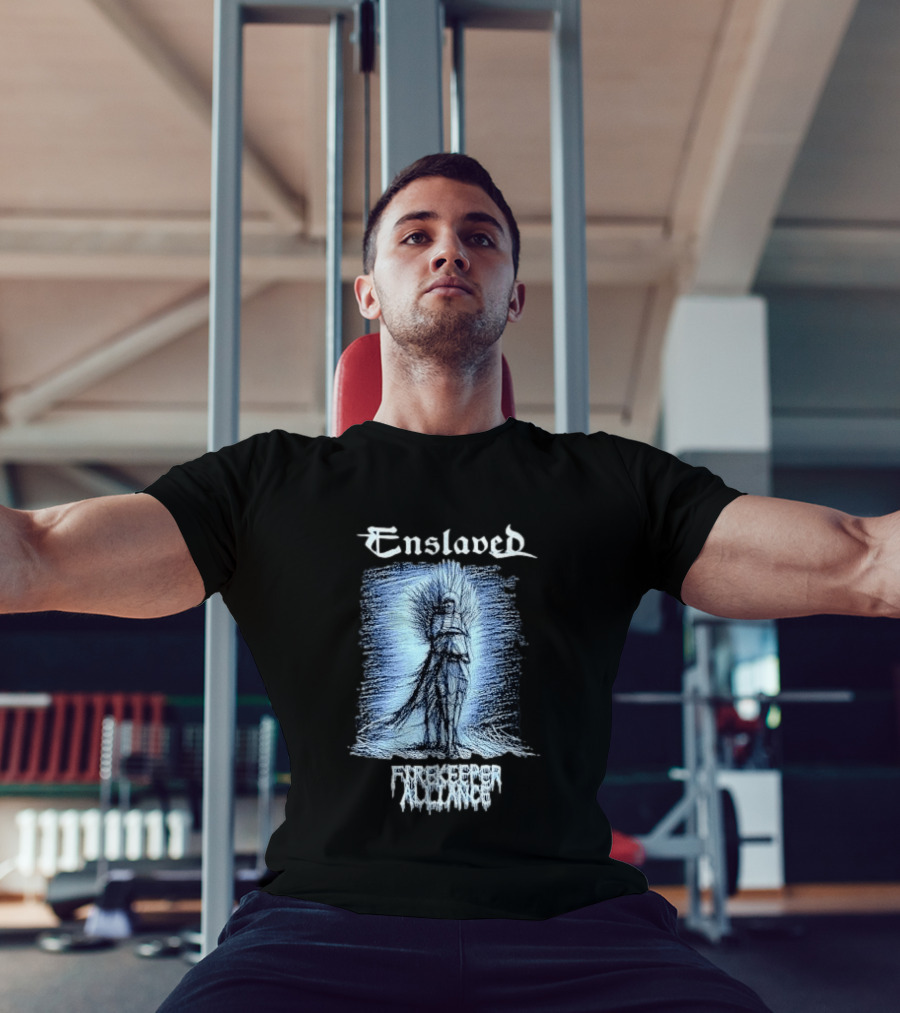 Enslaved Firekeeper Alliance Heavy Metal Band T-Shirt