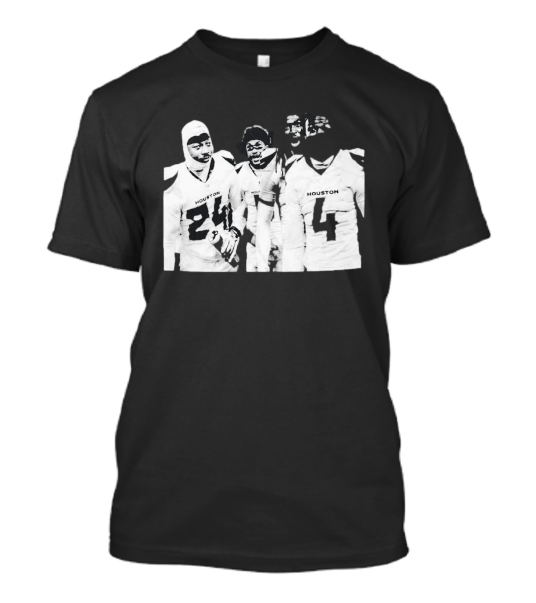 Houston Texans Jalen Pitre Calen Bullock Kamari Lassiter Derek Stingley Jr Signatures T-Shirt