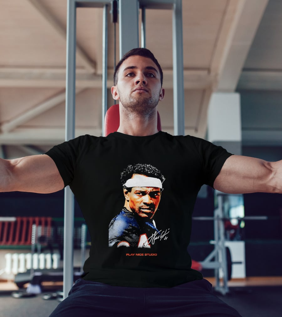 Neville Gallimore Walter Payton 34 Chicago Play Nice Studio T-Shirt