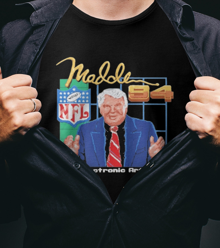 NFL Madden 94 Electronic Arts Vintage Gaming T-Shirt
