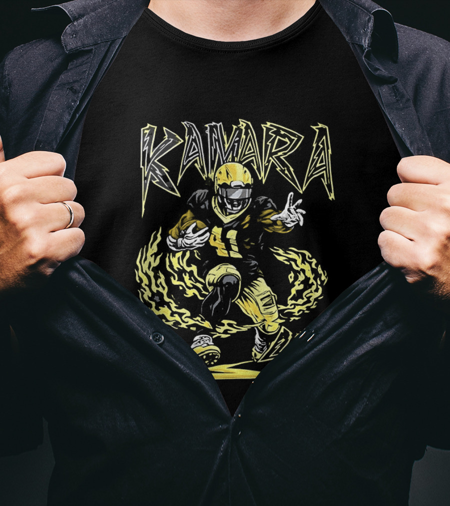 Kamara 41 Alvin Kamara New Orleans Saints Football Running Back NFL T-Shirt