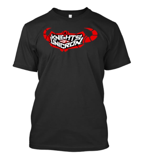 Knights Of Unicron Transformers Soundtrack Band Logo Horns T-Shirt
