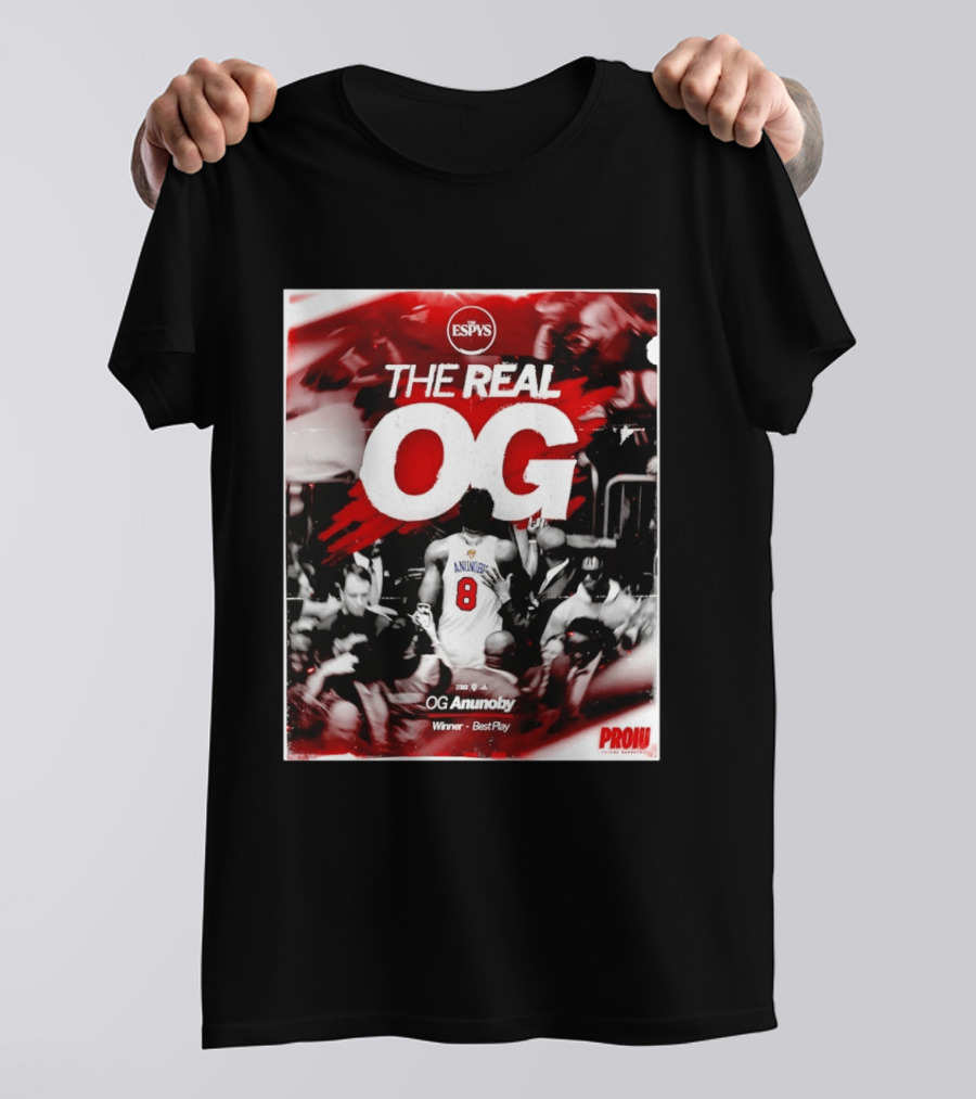 OG Anunoby The Real OG ESPYS Winner Best Play Indiana Basketball T-Shirt