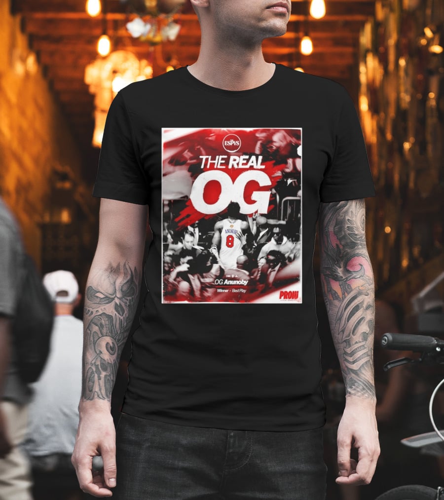 OG Anunoby The Real OG ESPYS Winner Best Play Indiana Basketball T-Shirt