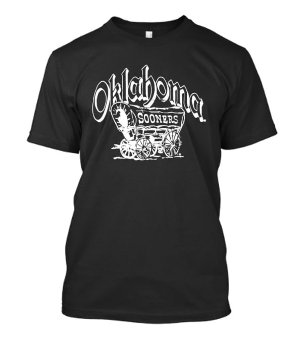 Oklahoma Sooners Schooner Wagon Classic Sports Team Spirit T-Shirt