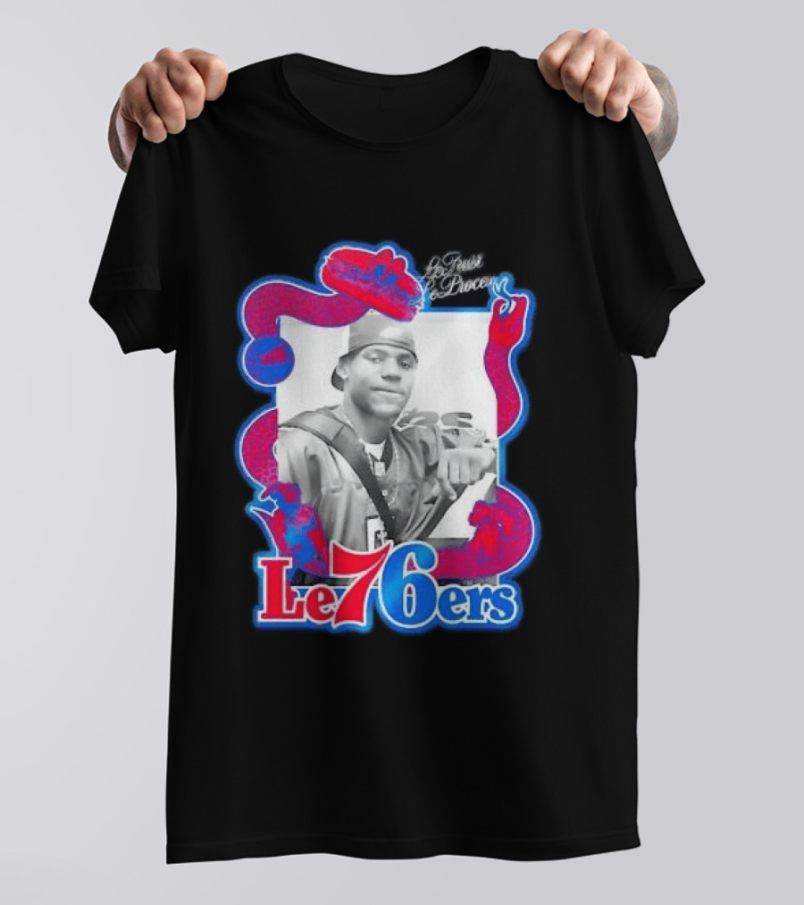 Le Trust Le Process LeBron James Philadelphia 76ers T-Shirt