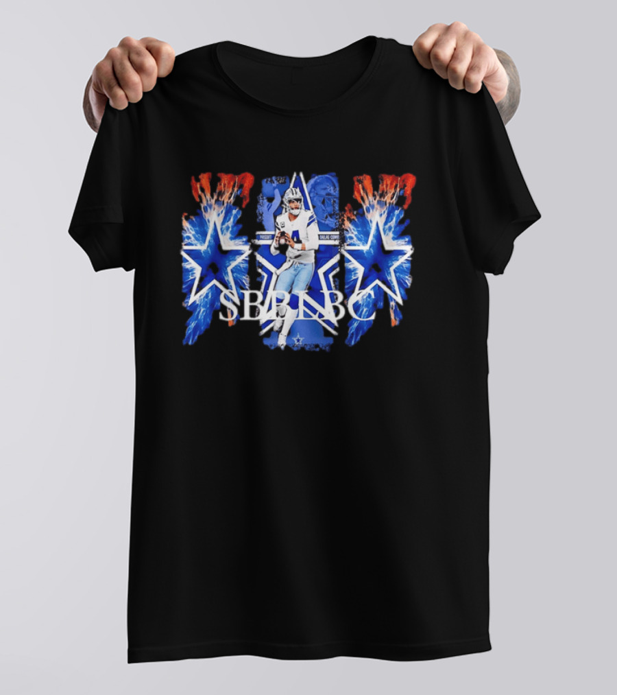 Dallas Cowboys Prescott Passing SBB LBC T-Shirt