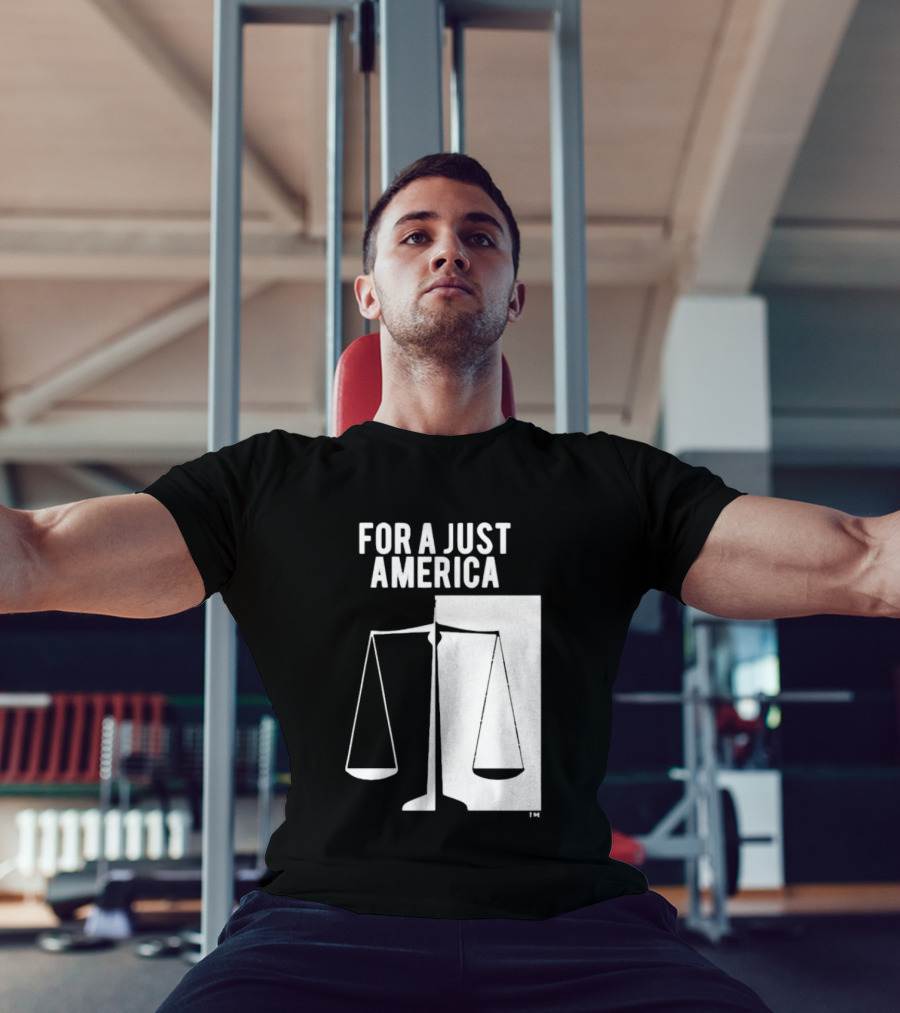 Resist For A Just America Scales Of Justice T-Shirt